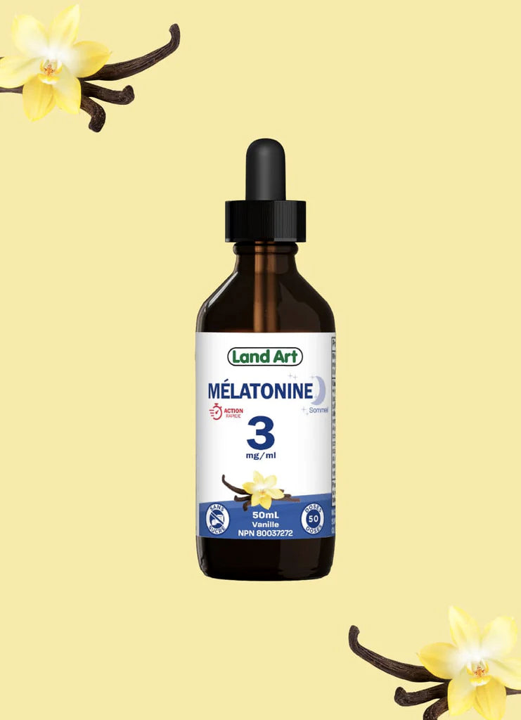 Mélatonine 3mg/ml - 50ml - Vanille - Land Art