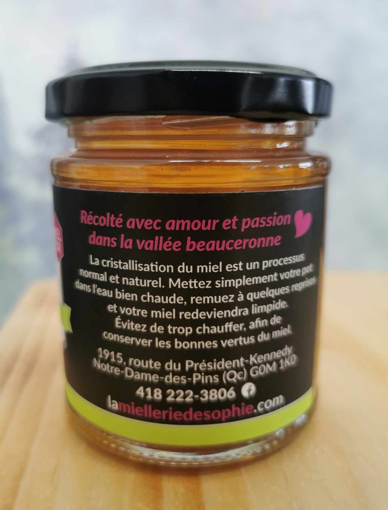 Miel fleurs d'été - Miellerie de Sophie - 240g