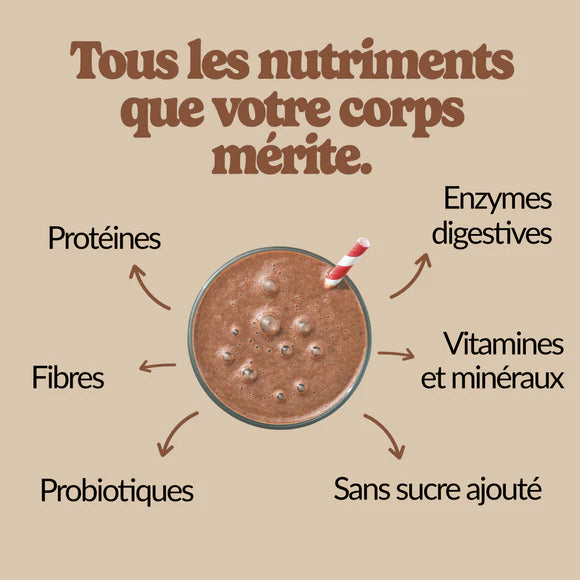 Protéines végétales - Mocha (Moka) - Good Protein - 2 formats