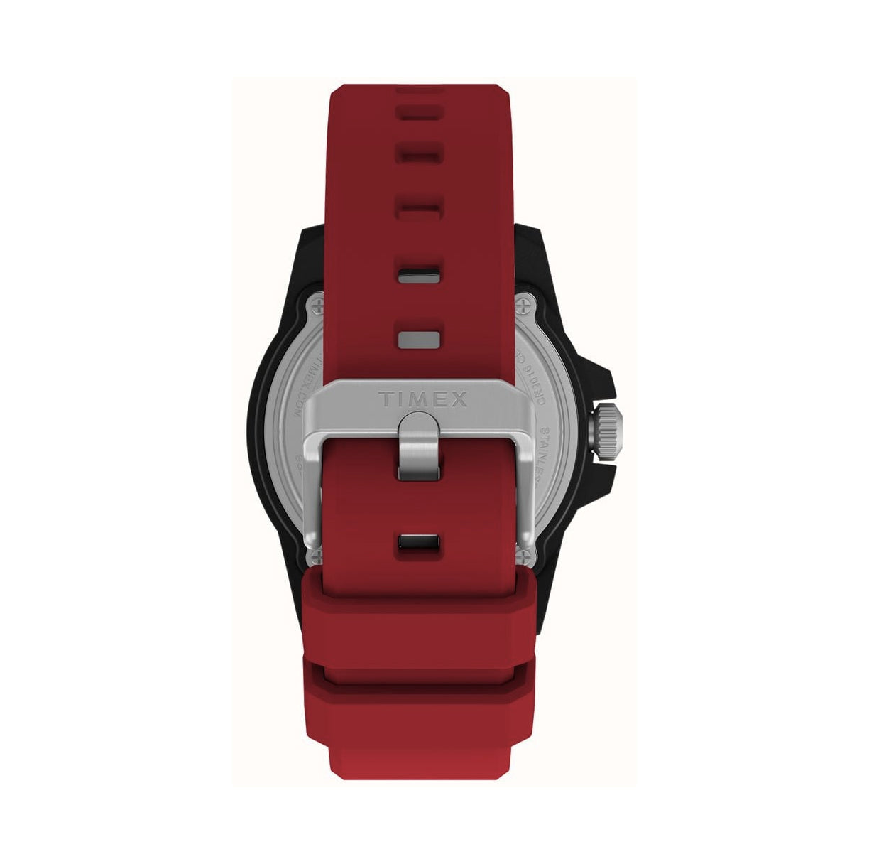 Montre sport pour hommes bracelet rouge Timex Indiglo TW5M61000