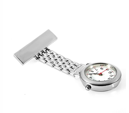Montre infirmière - Nurse watch - argent