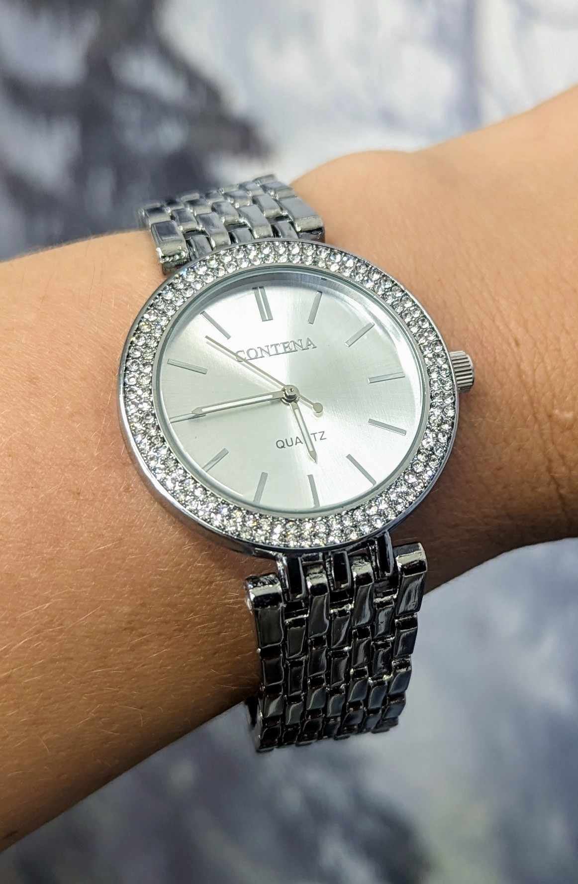 Montre pour femmes style MK - argent