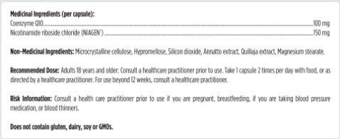 Mito-NR - Designs for health - 60 capsules