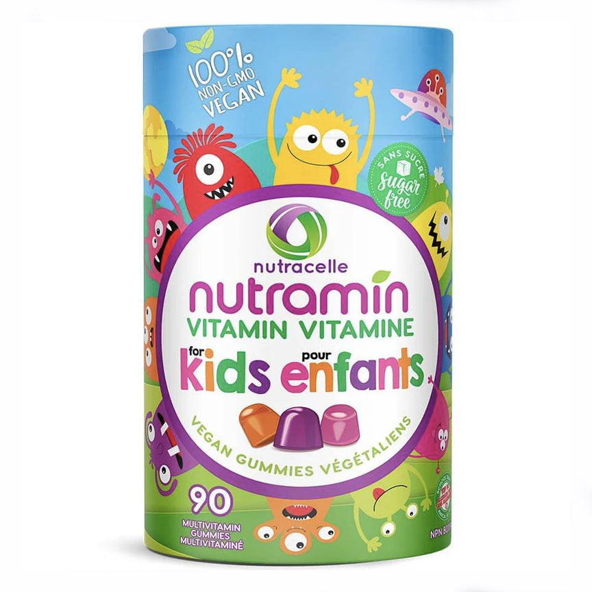 Multivitamines pour enfants - Nutramin - Nutracelle - 90 gummies