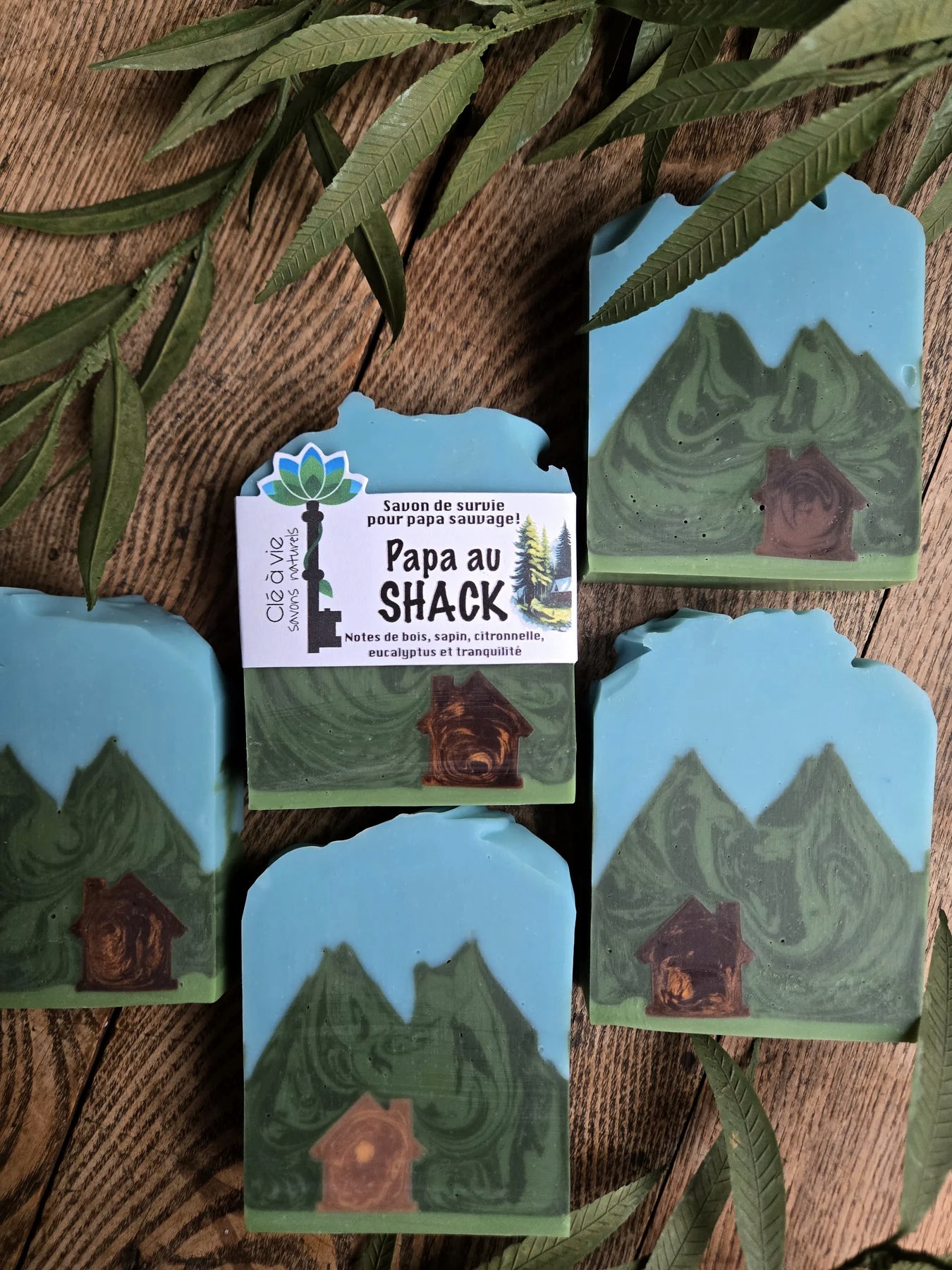 Savon naturel Papa au Shack - Clé à Vie
