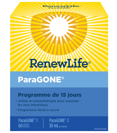 Paragone (Programme de 15 jours) (Anti-parasitaire) - Renew Life