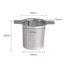 Passoire pour infuser tisane ou thés en feuilles et graines.