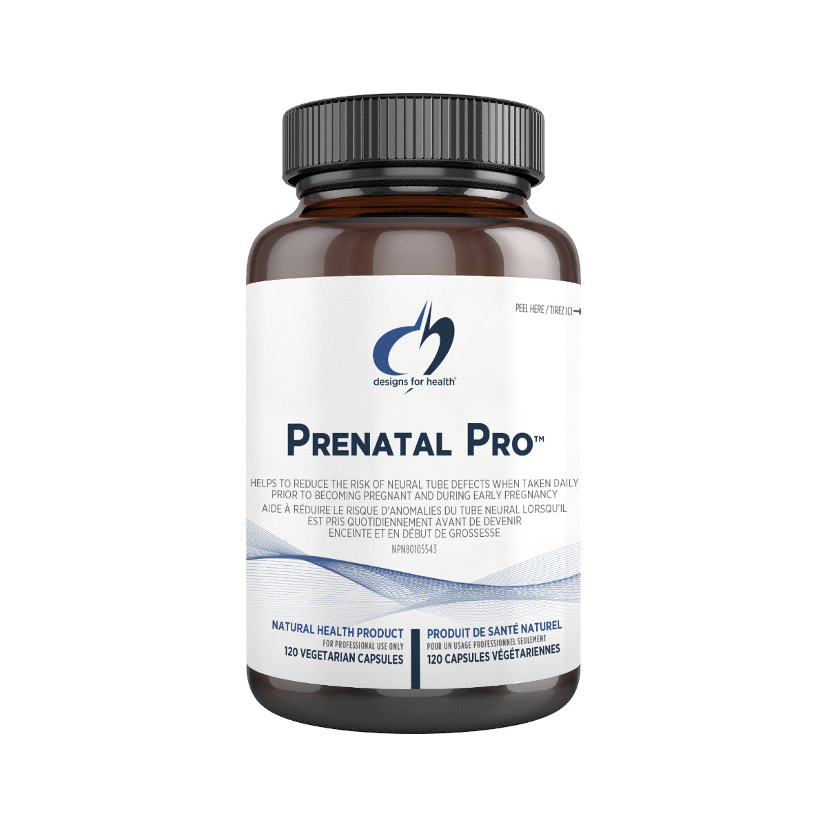 Prenatal Pro - Designs for health -  120 capsules
