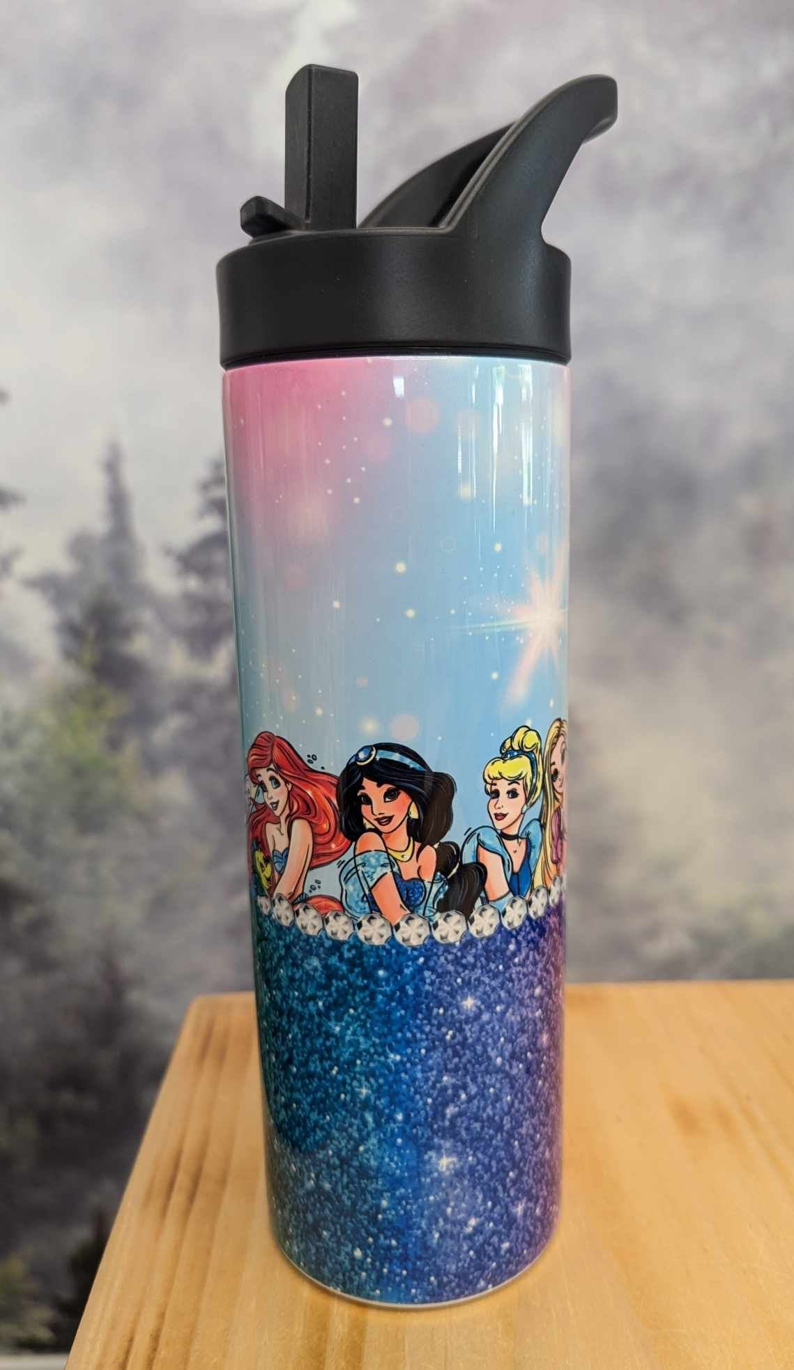 Bouteille isotherme sport 20 oz. - Princesses