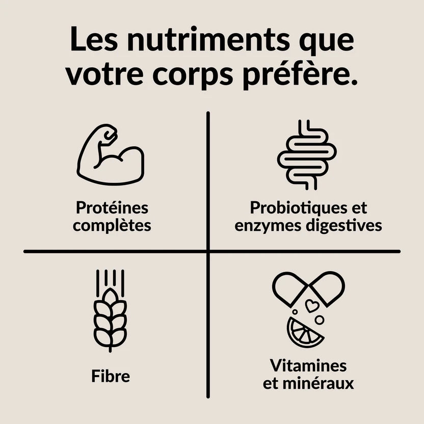Protéines végétales - Boisson tout-en-un - Fudge au chocolat- Good Protein - 2 formats