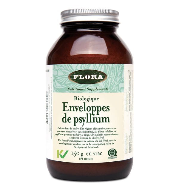 Enveloppes de psyllium - Flora - 150g