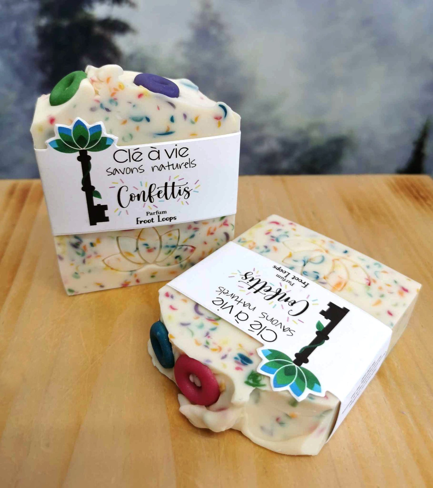 Savon Confettis - Fruits Loops - Clé à vie