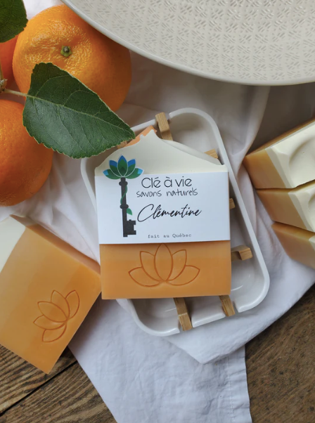 Savon Clémentine - Clé à vie