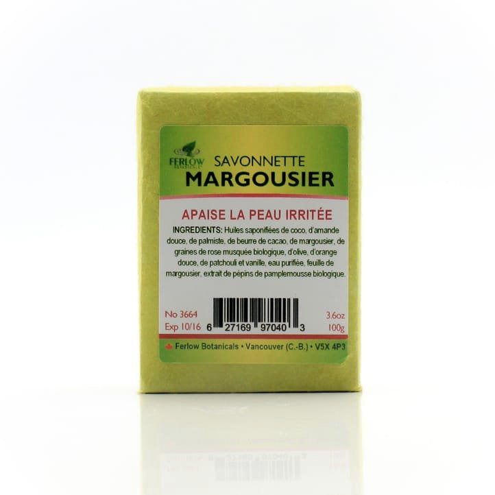 Savon de margousier - Peau irritée - Ferlow Botanicals - 100g
