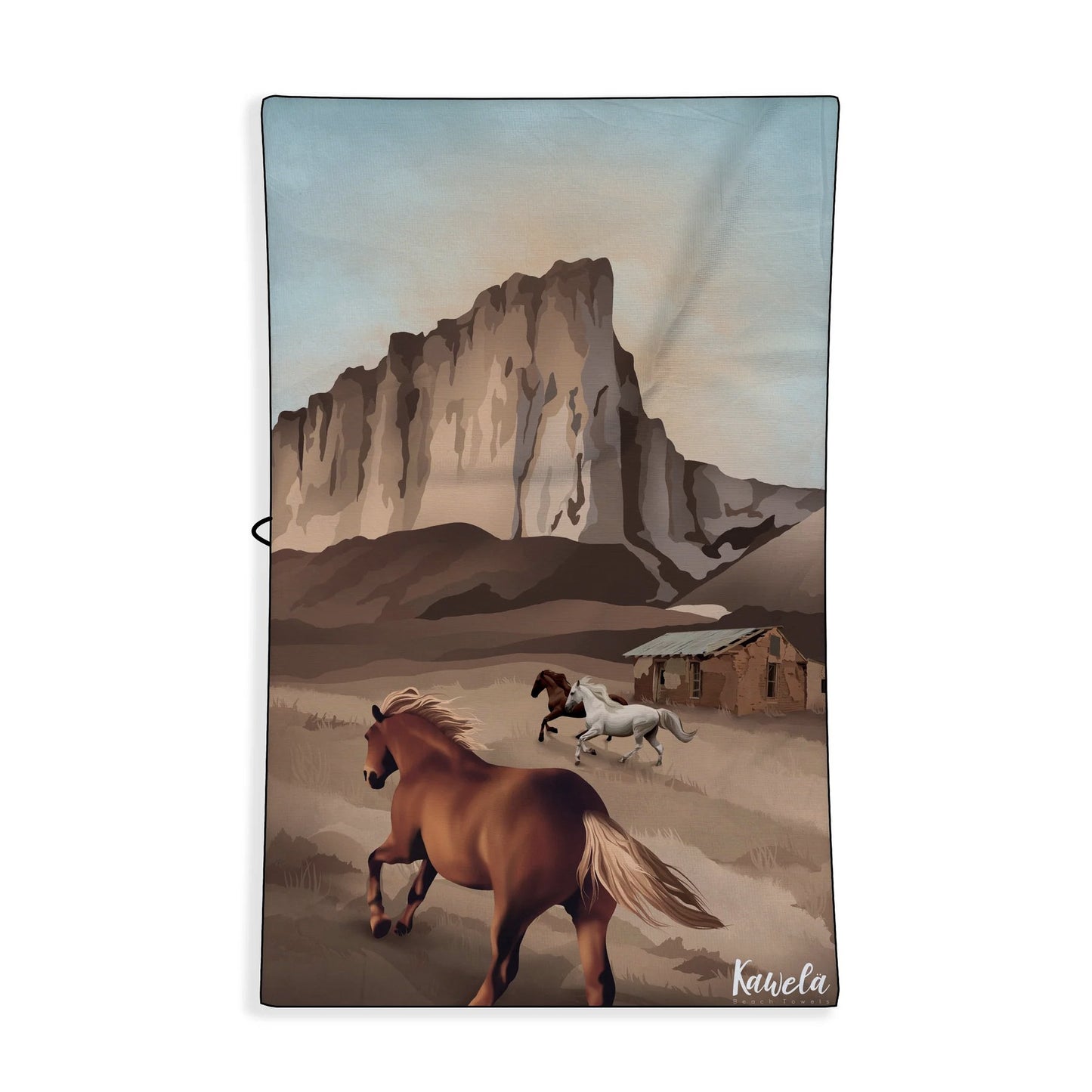 Serviette Kawelä - Prescott (Chevaux)