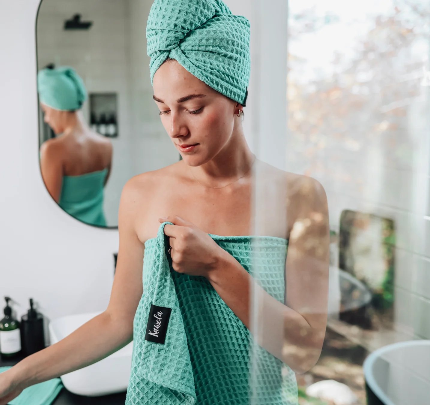 Serviette de bain Kawelä - Kit complet - Turks and Caicos