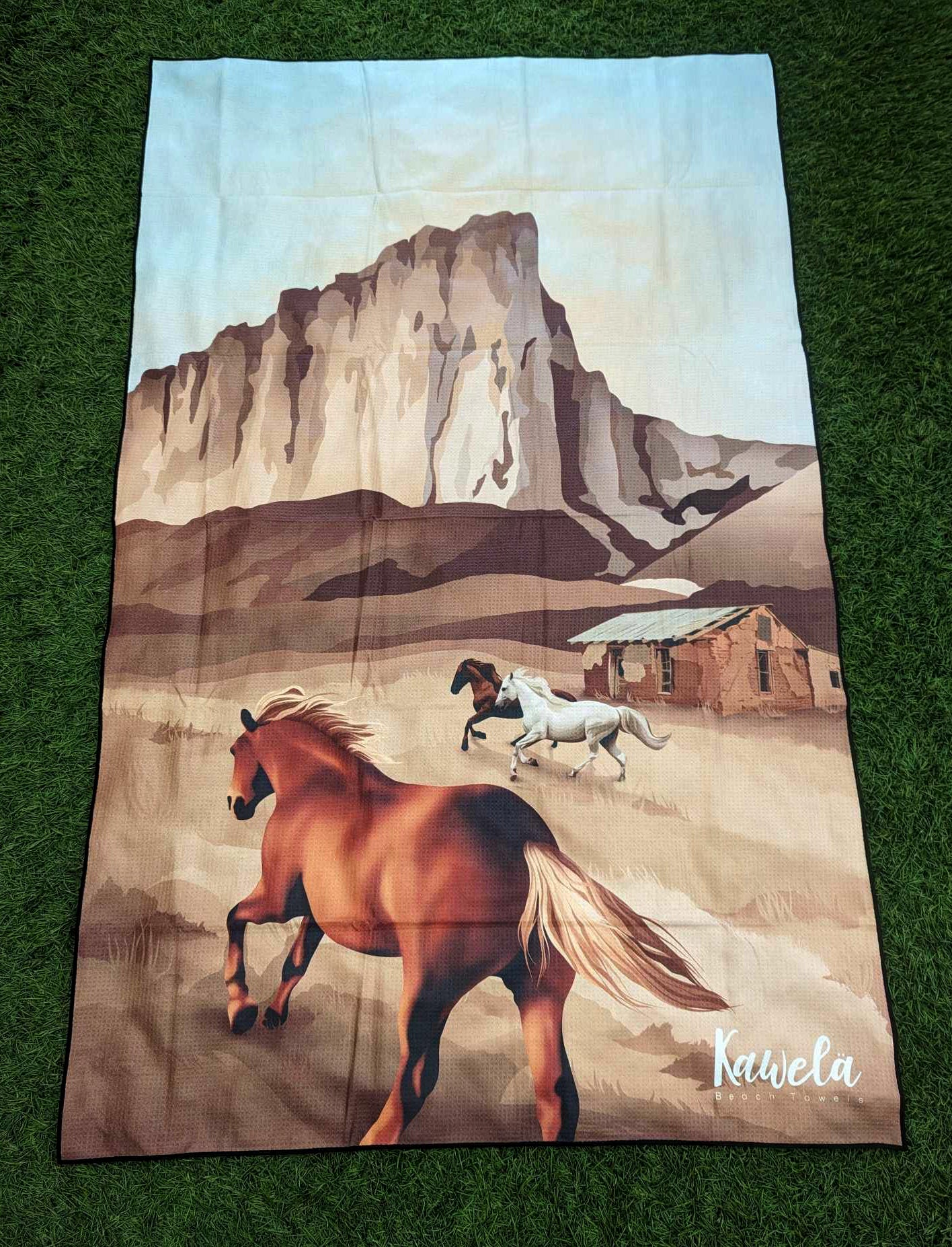 Serviette Kawelä - Prescott (Chevaux)