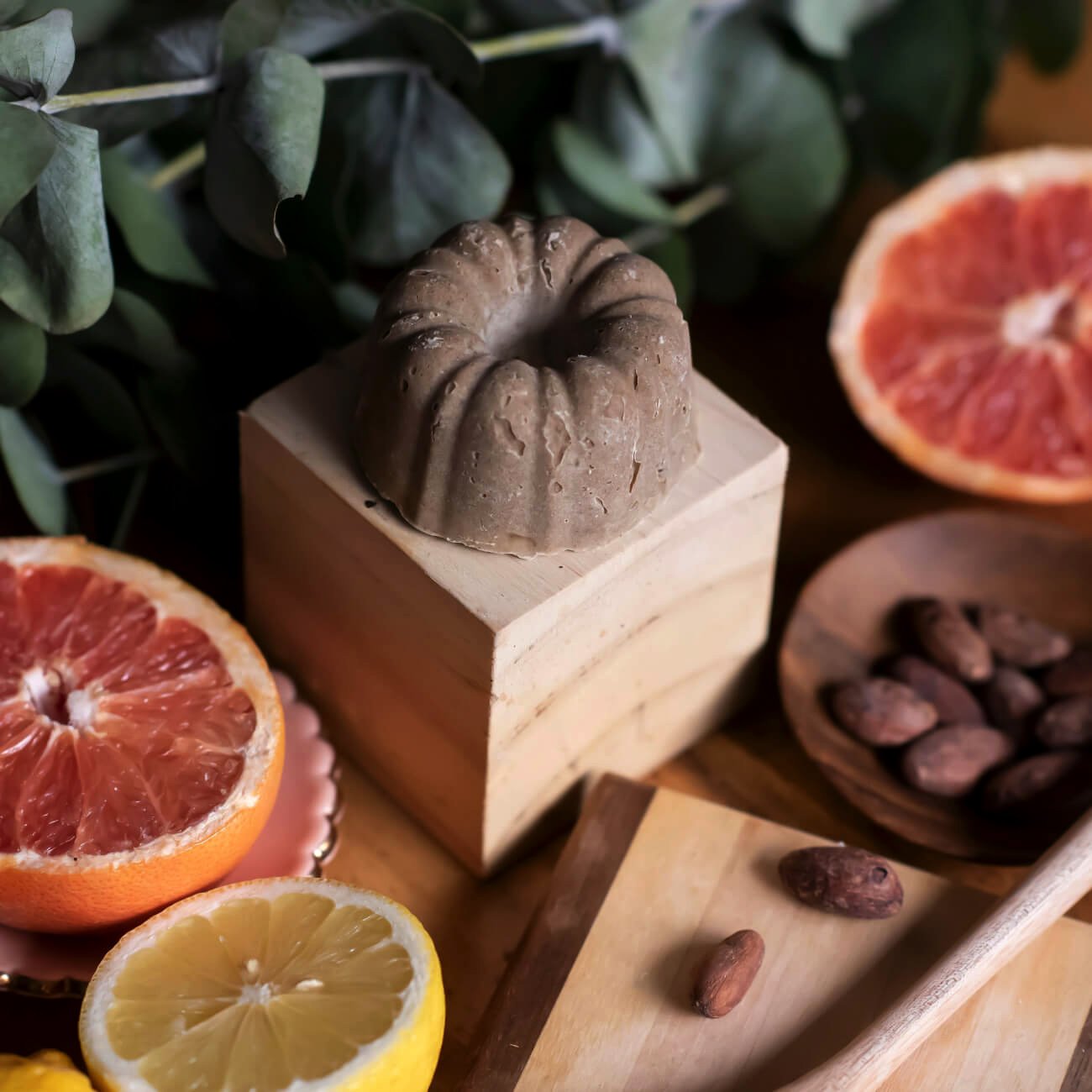 Shampoing solide doux pour toute la famille - Lavande et pamplemousse