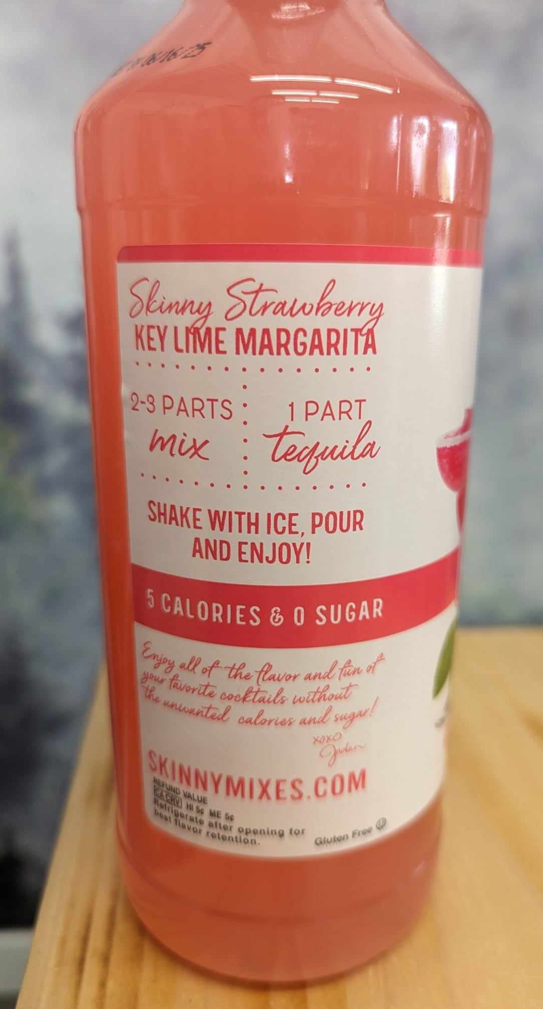 Skinny Mixes - Strawberry Key Lime Margarita - 946ml