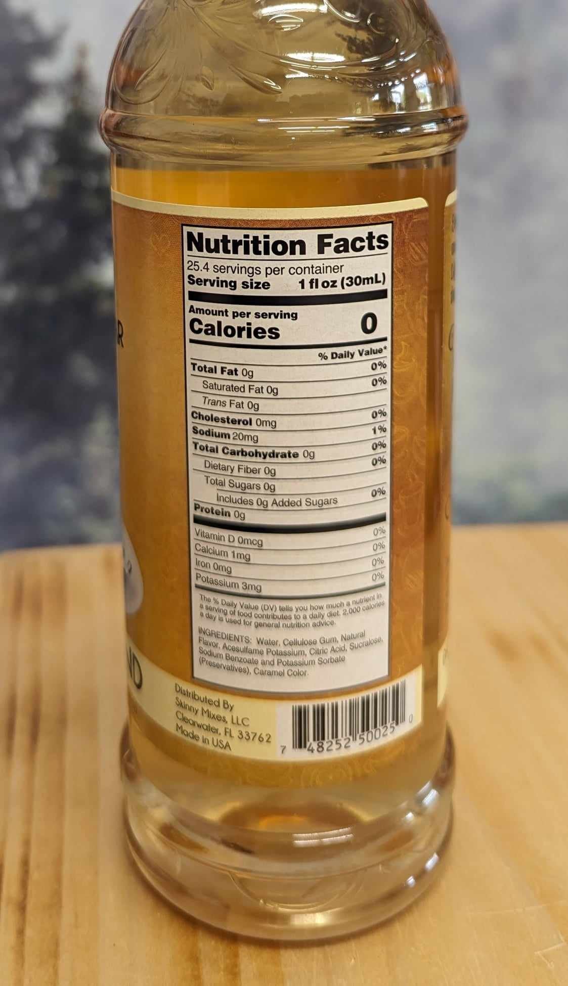 Skinny syrups - Vanille et Amande