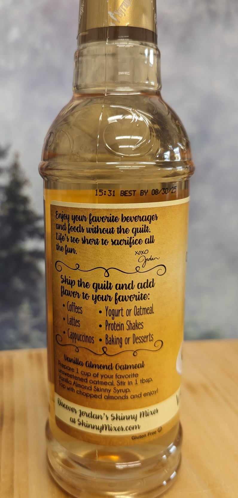 Skinny syrups - Vanille et Amande