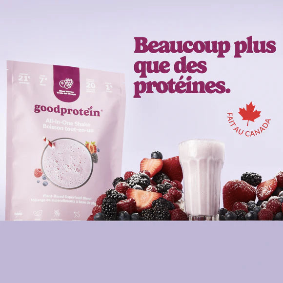 Protéines végétales - Fruits des champs - Good Protein - 2 formats