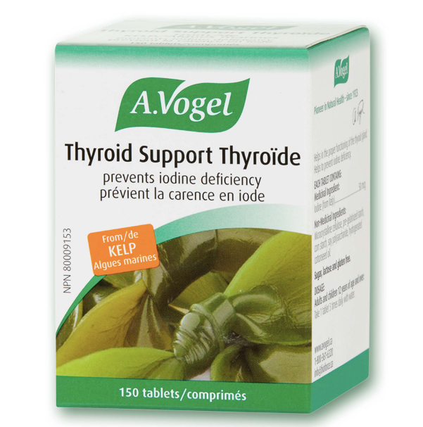 Support Thyroïde - Iode - A.Vogel - 150 comprimés