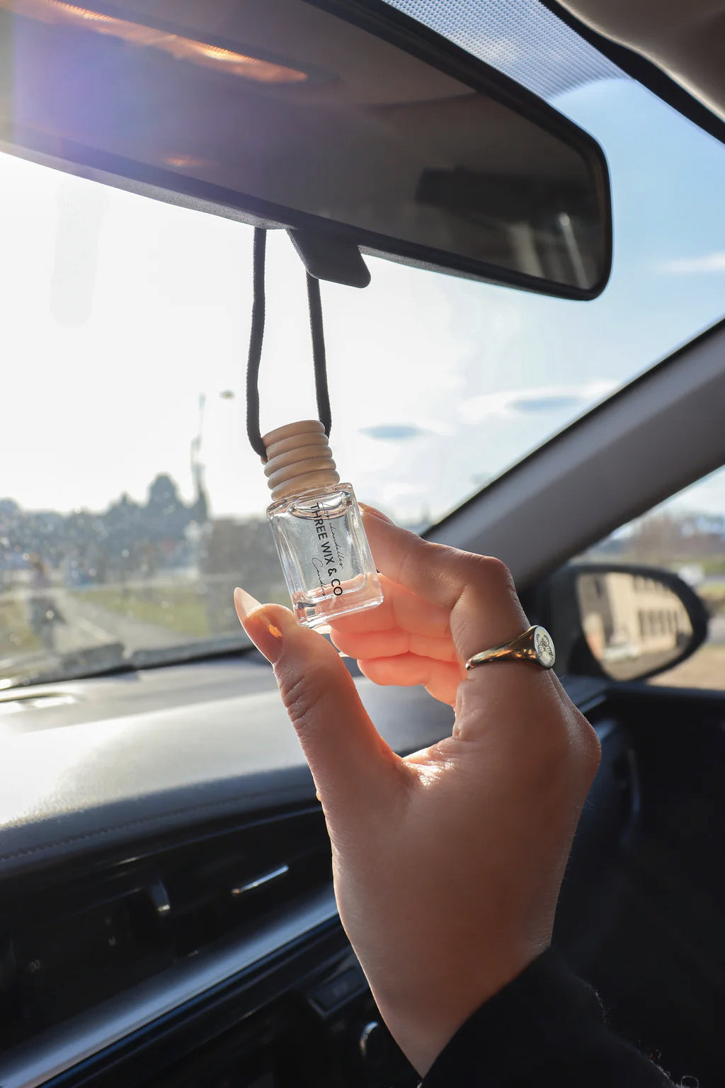 Diffuseur / Sent-bon pour la voiture - Limonade, mangue & Fruit du dragon - Three Wix & Co