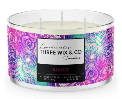 Chandelle Namasté - Three Wix & Co