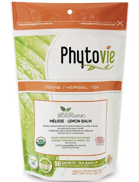 Tisane Mélisse - Sommeil et stress - Phytovie