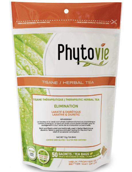 Tisane Élimination (Laxatif et Diurétique) - Phytovie