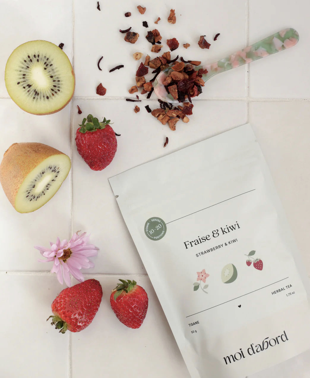 Tisane - Fraise Kiwi - Moi d'abord - 50g