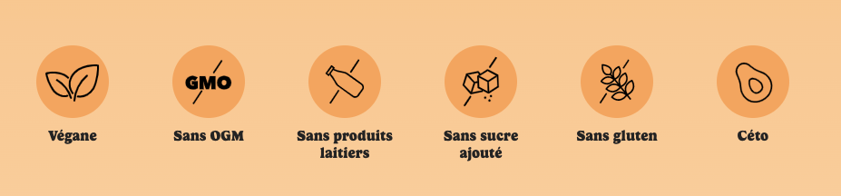 Protéines végétales - Boisson tout-en-un - Caramel Salé - Good Protein - 2 formats