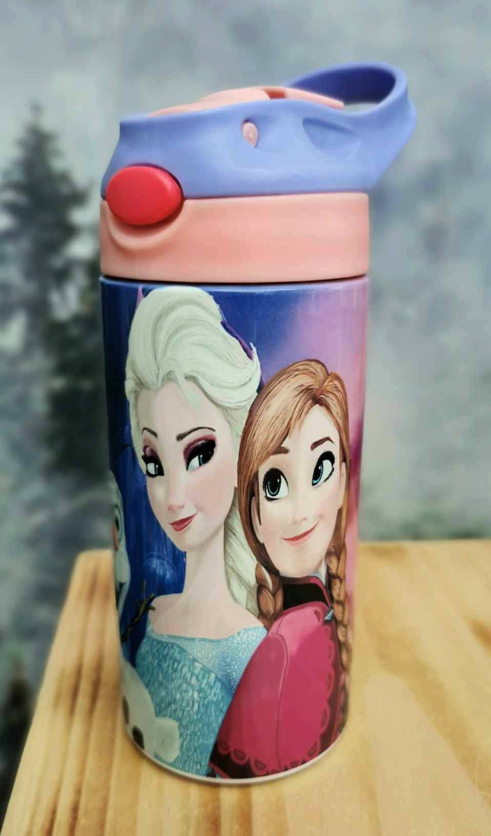 Gourde isotherme enfants  - Elsa et Anna