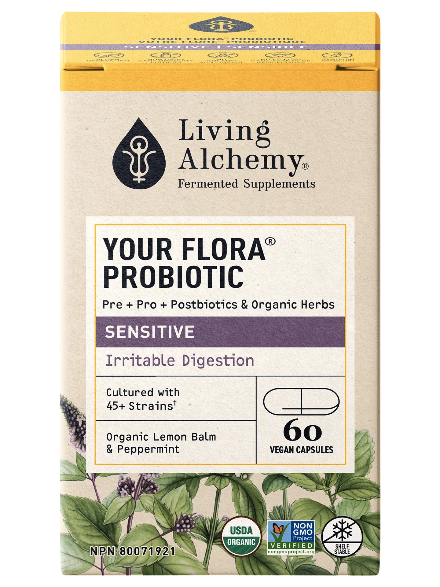 Votre Flore Sensible - Living Alchemy - 60 capsules