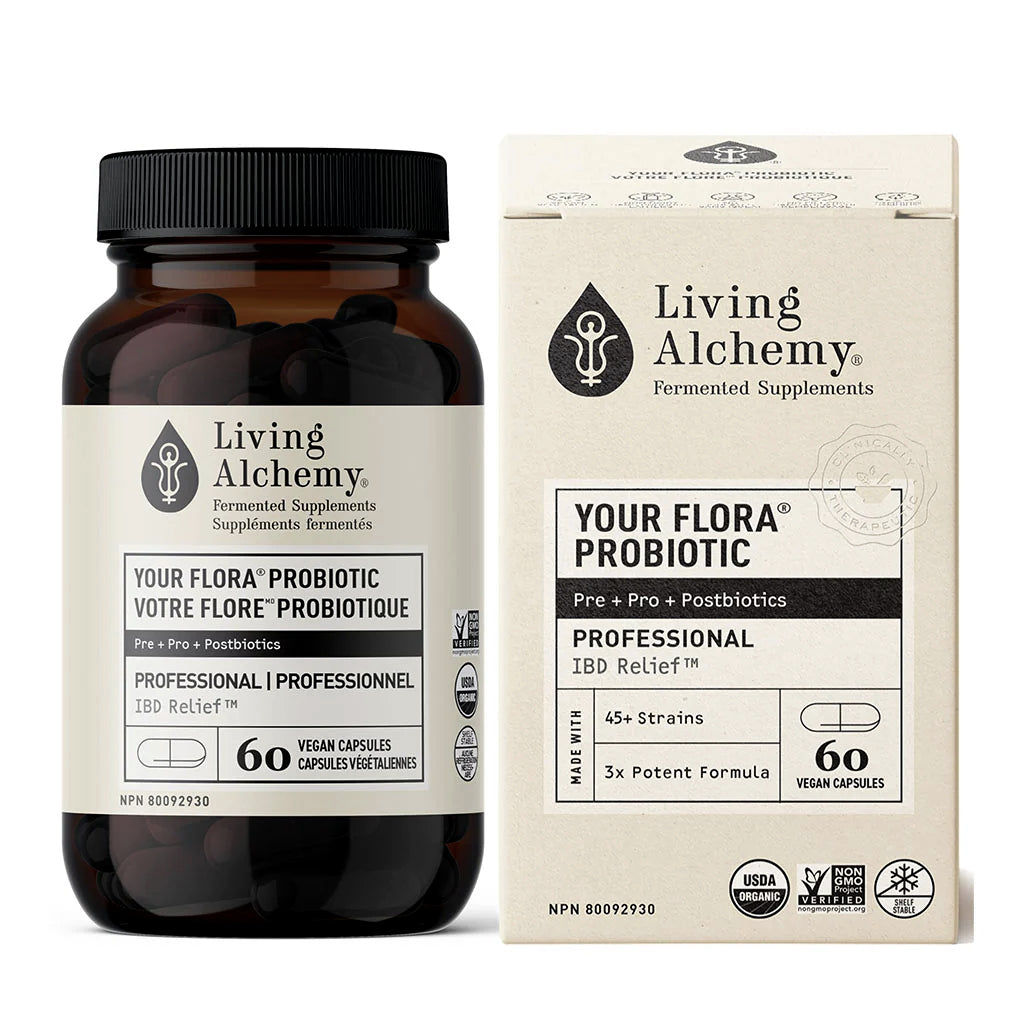 Votre flore professionnelle - Living Alchemy - 60 capsules