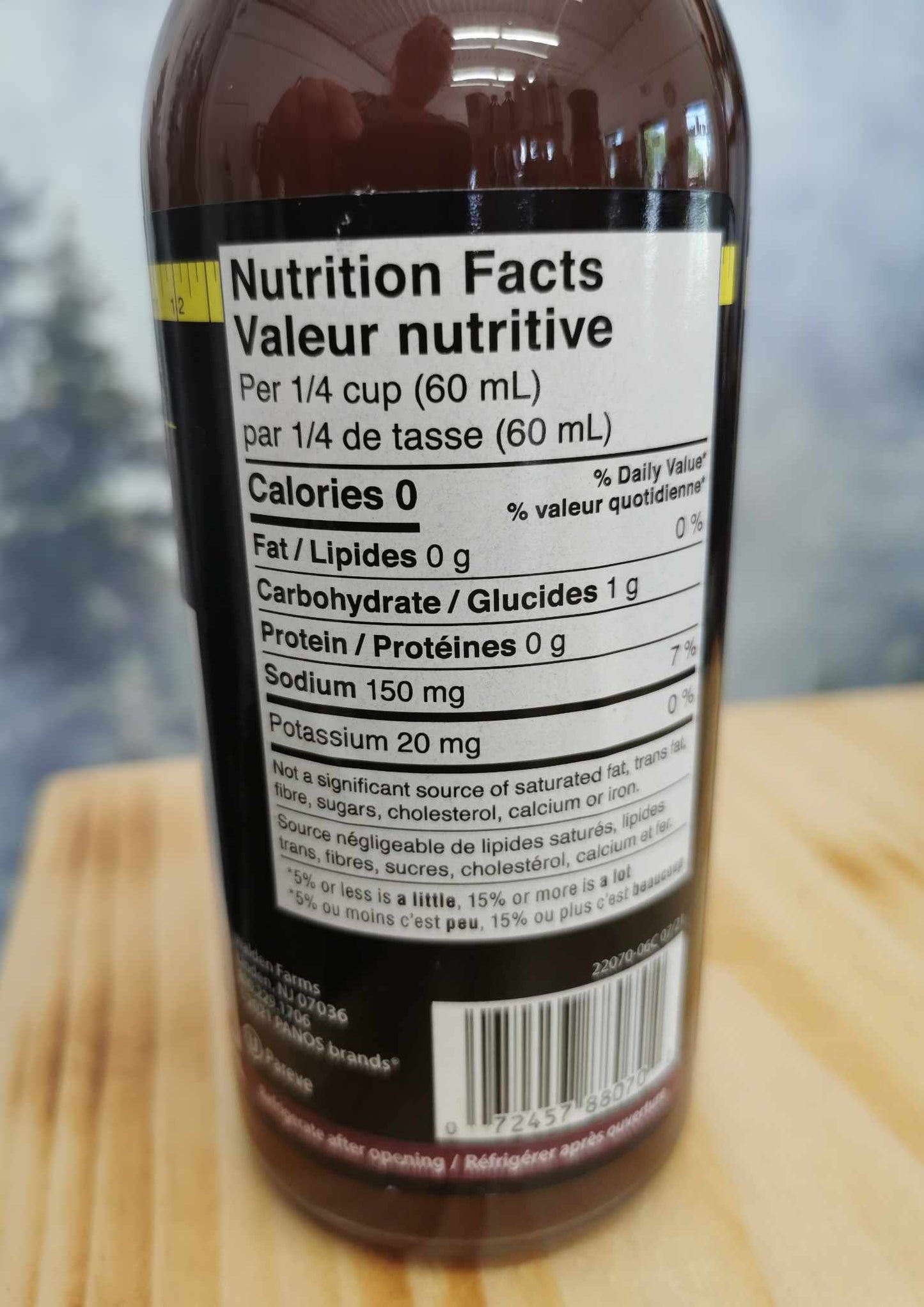 Sirop Érable et noix - Walden Farms