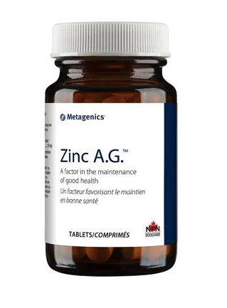 Zinc A.G. - Metagenics - 60 comprimés