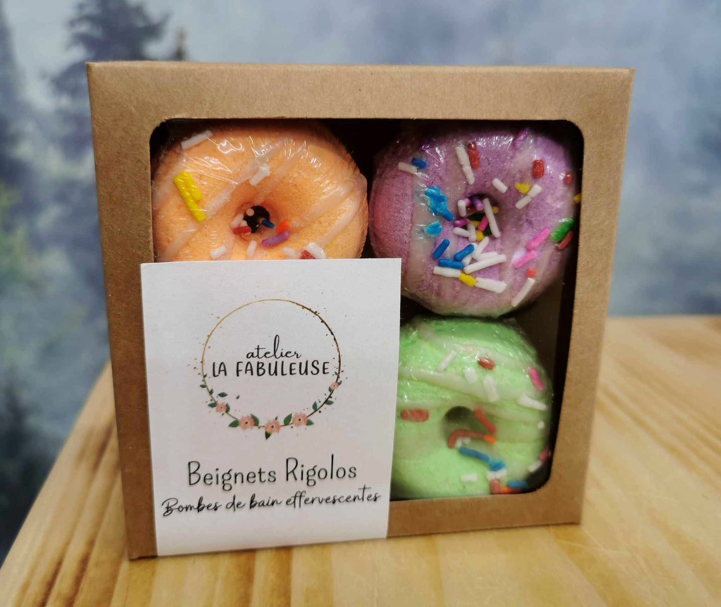 Beignets rigolos - bombes de bain