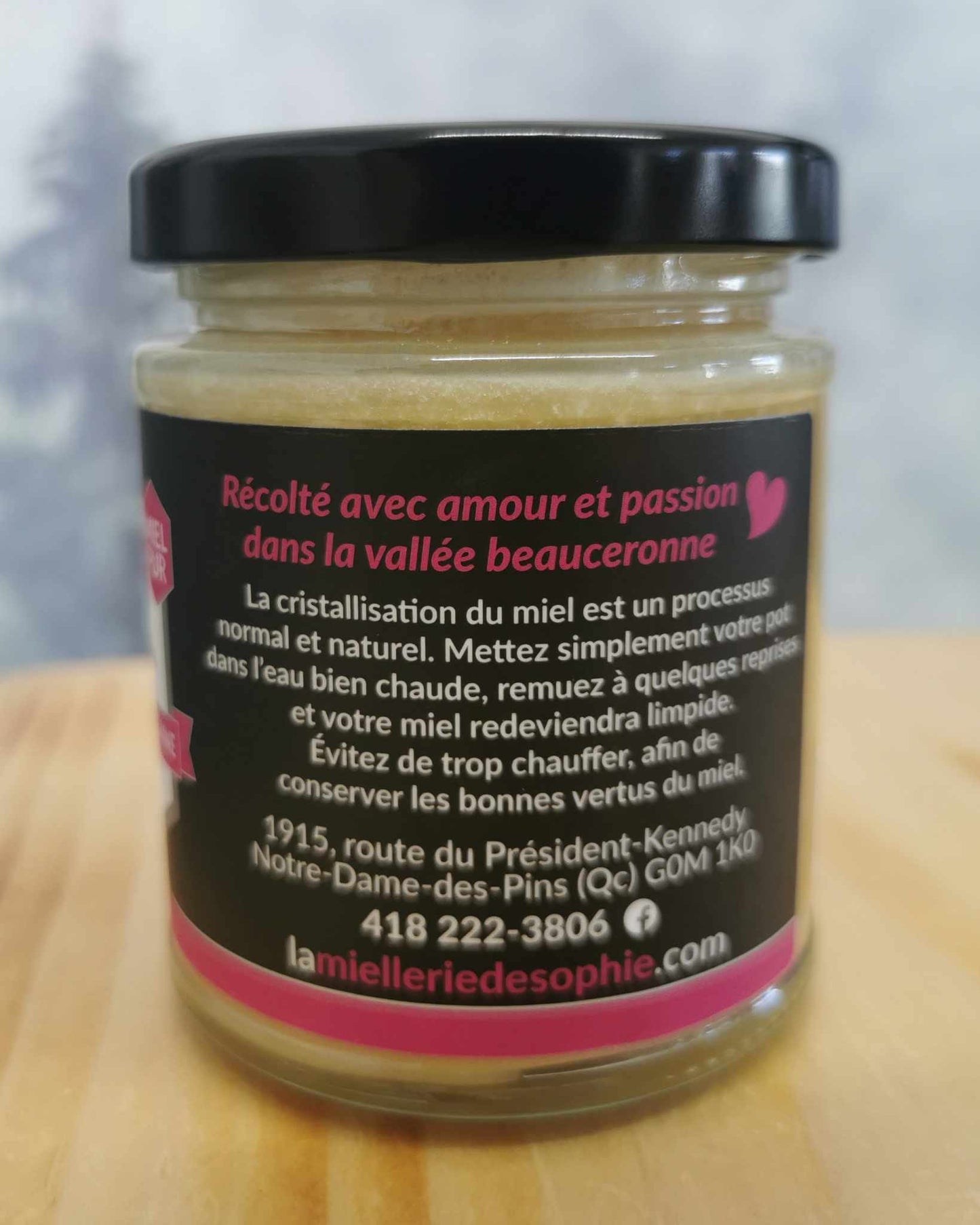 Miel crémeux (fleurs d'automne) - Miellerie de Sophie - 240g