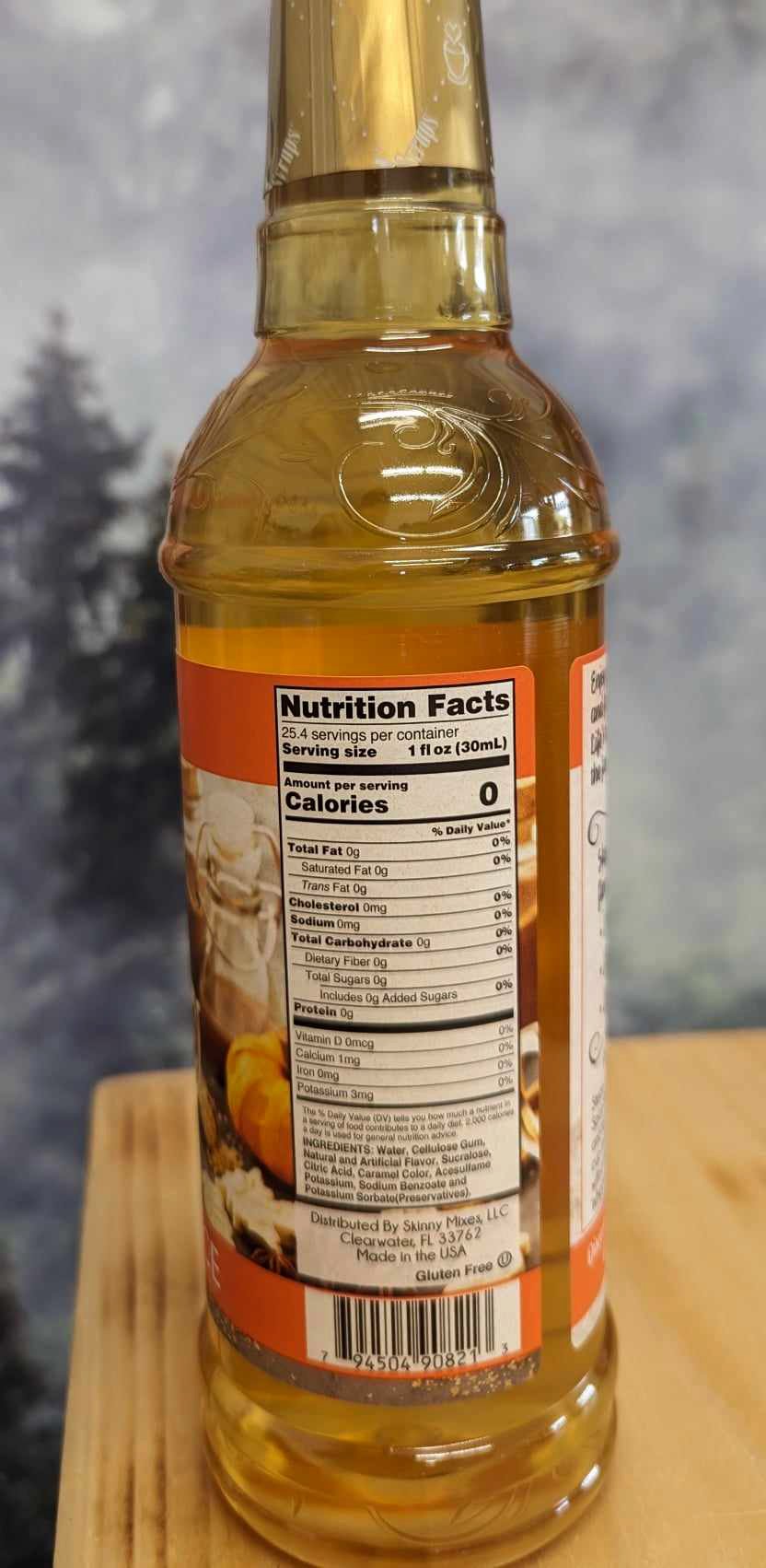 Skinny syrups - Pumpkin Spice - Latte citrouille