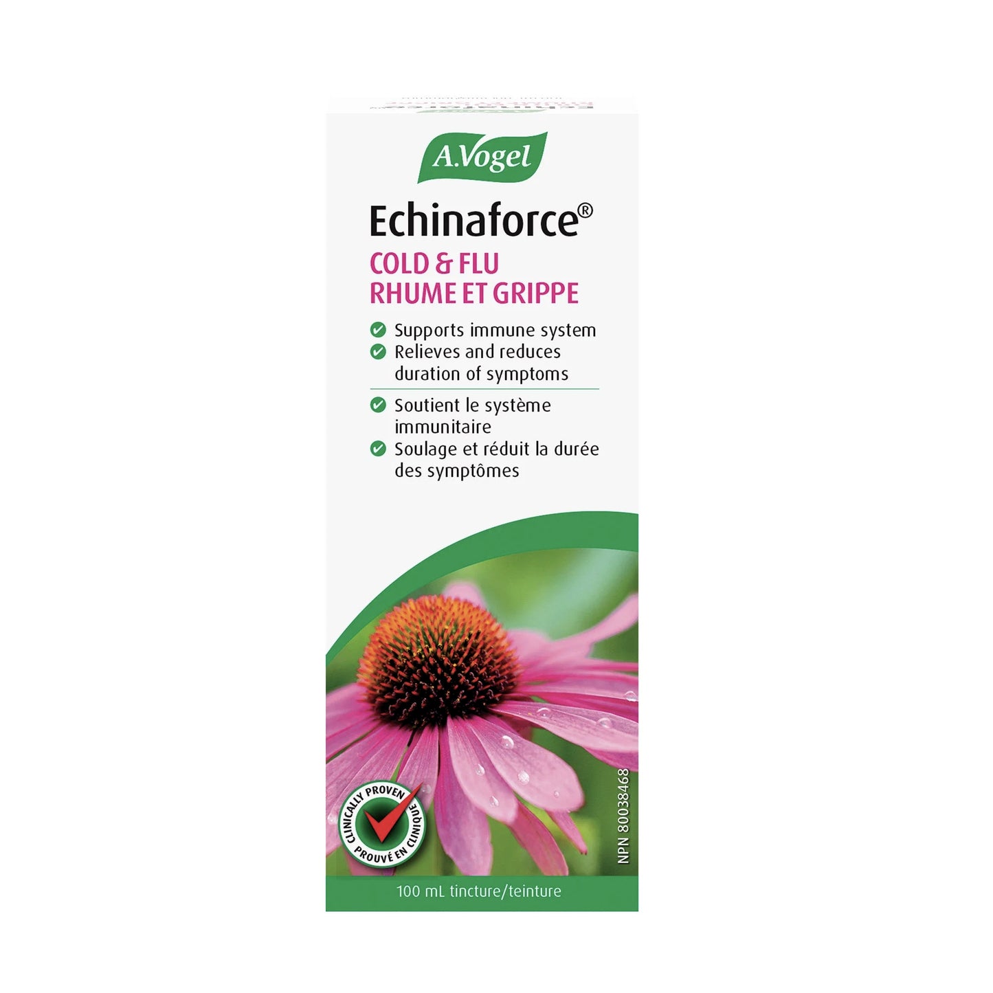 Echinaforce liquide - Soutient le système immunitaire - A.Vogel - 100ml