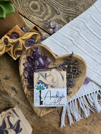 Savon Améthyste - Lavande et Cachemire - Savons naturels Clé à Vie