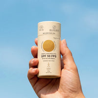 Bâton solaire minéral visage et corps - SPF50 - Tanit - 60g - Sans parfum