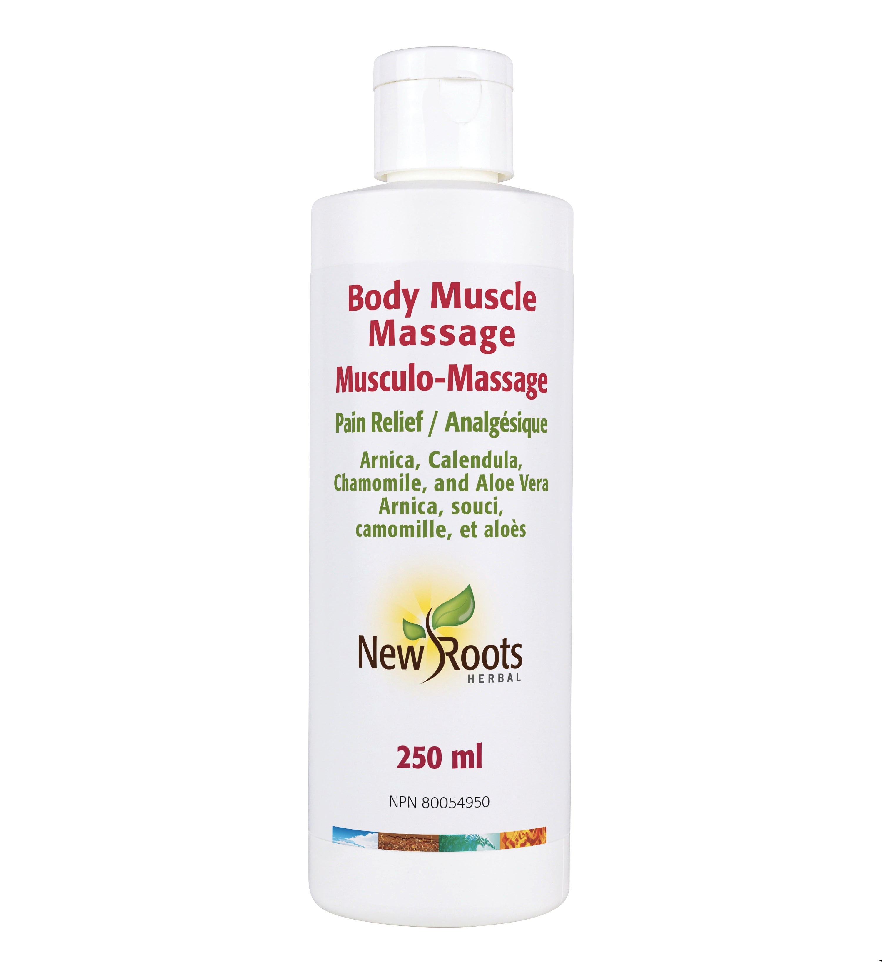 Musculo-Massage - Lotion Analgésique (Pain relief) - New Roots - 250ml