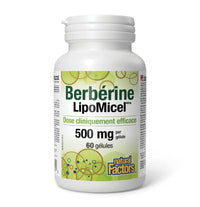 Berbérine Lipomicel 500mg - Natural Factors - 60 ou 120 gélules