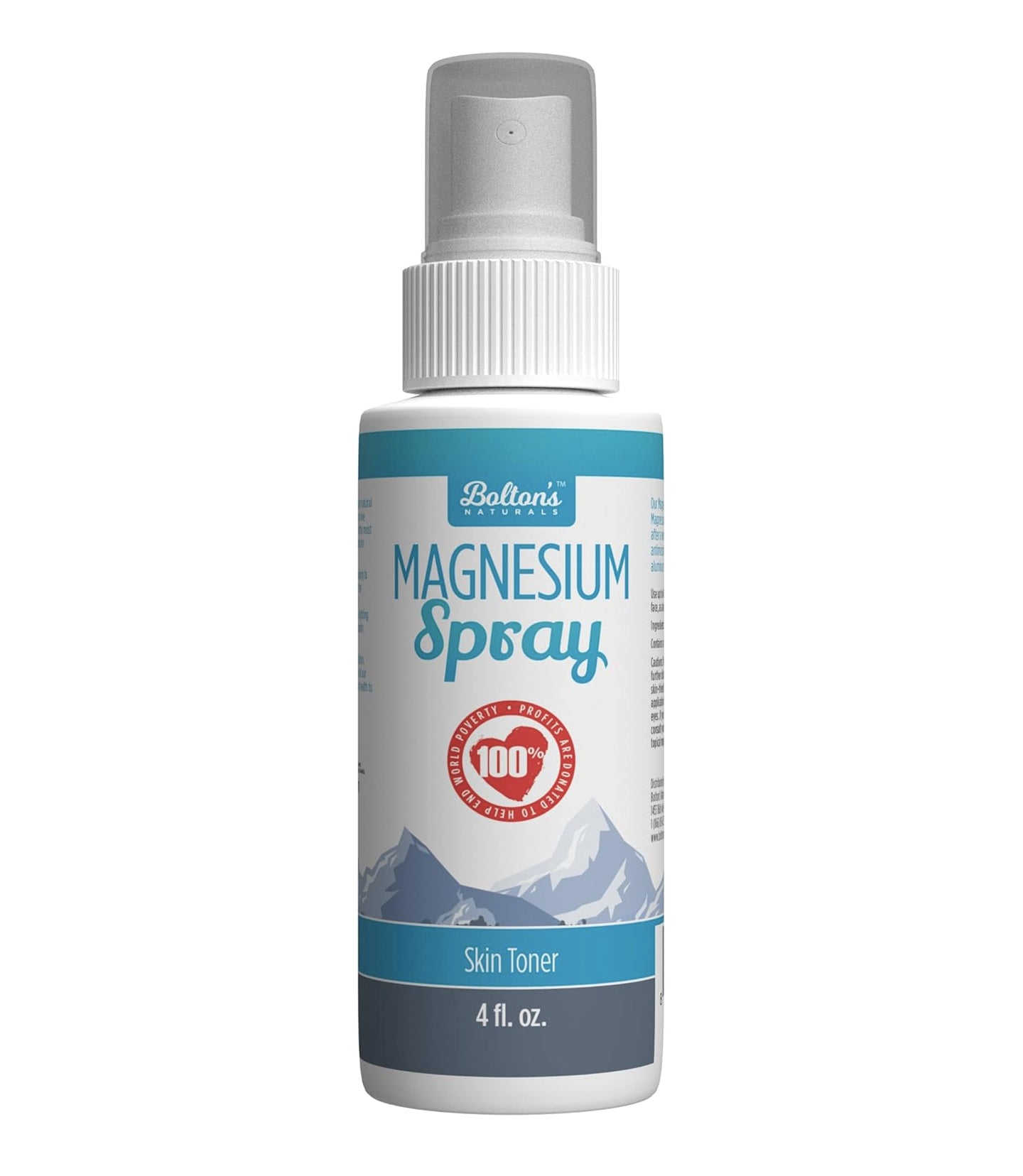 Spray au chlorure de Magnésium - Bolton's - 118ml