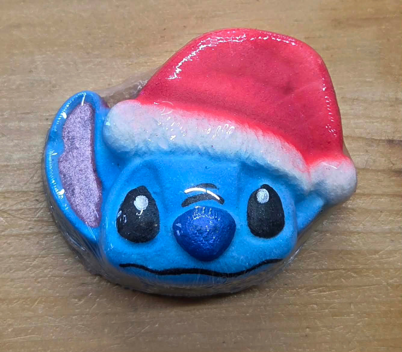 Bombe de bain effervescente - Plaisir Fruité - Stitch Noël