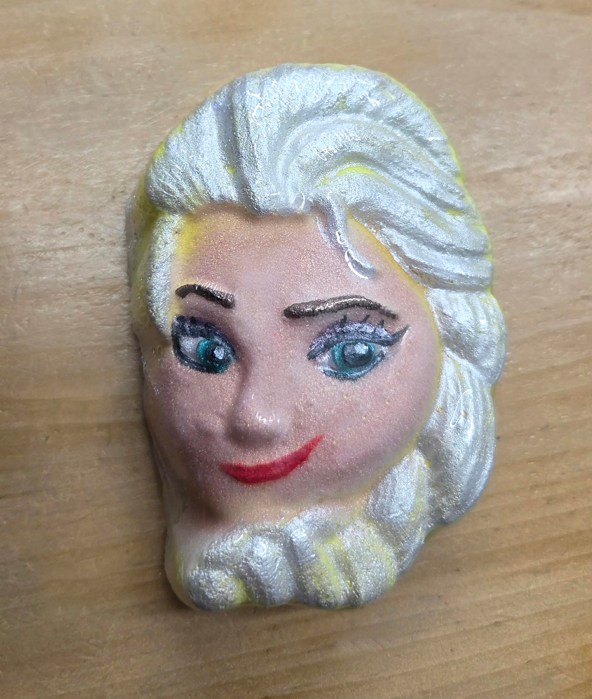 Bombe de bain effervescente - Salade de fruits - La Reine des Neiges Elsa