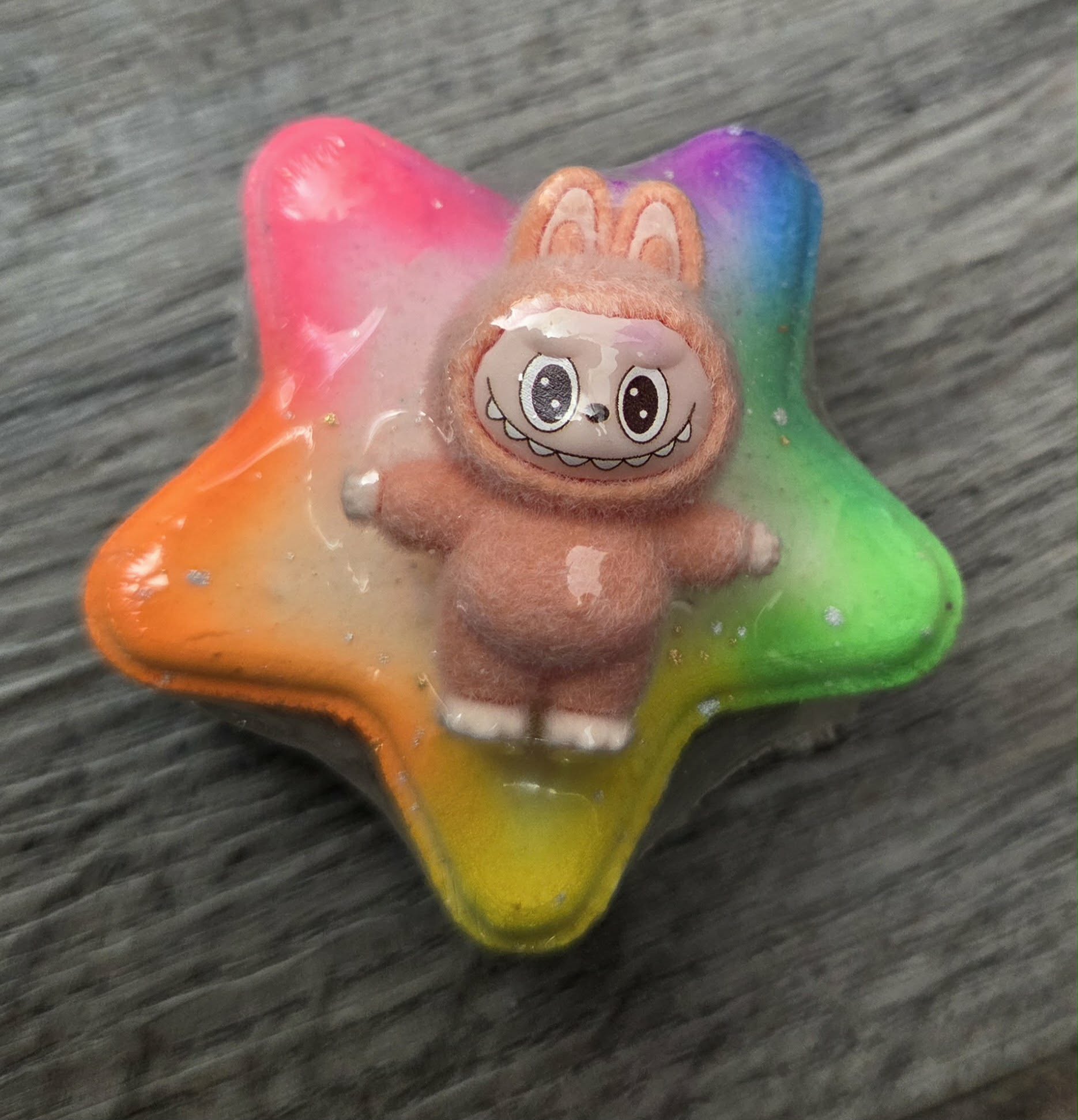 Bombe de bain effervescente avec jouet - Labubu - Melon d'eau